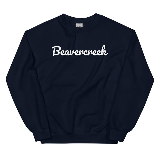 Beavercreek Ohio Solo Script Crewneck Unisex Sweatshirt