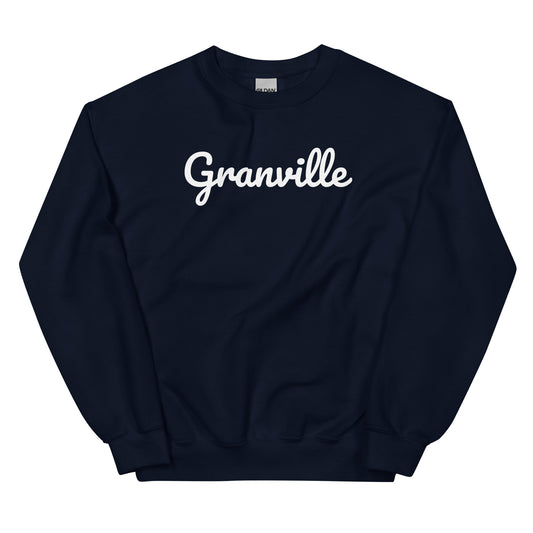 Granville Ohio Solo Script Crewneck Unisex Sweatshirt
