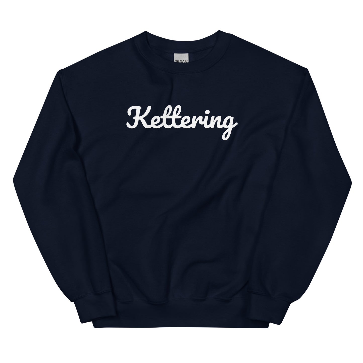 Kettering Ohio Solo Script Crewneck Unisex Sweatshirt