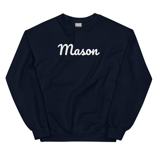 Mason Ohio Solo Script Crewneck Unisex Sweatshirt