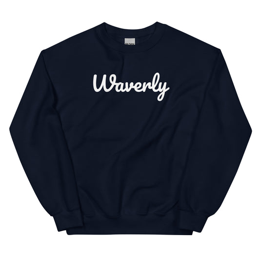 Waverly Ohio Solo Script Crewneck Unisex Sweatshirt