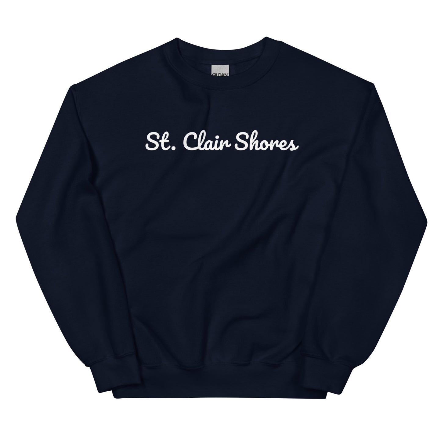 St. Clair Shores Michigan Solo Script Crewneck Unisex Sweatshirt
