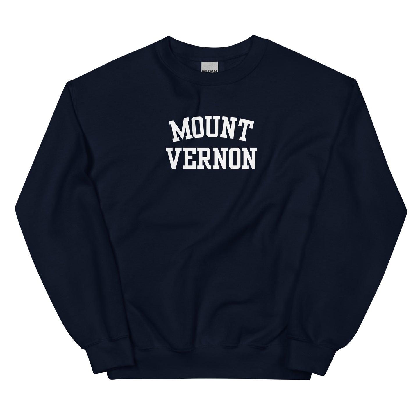 Mount Vernon Ohio Block Solo Crewneck Unisex Sweatshirt