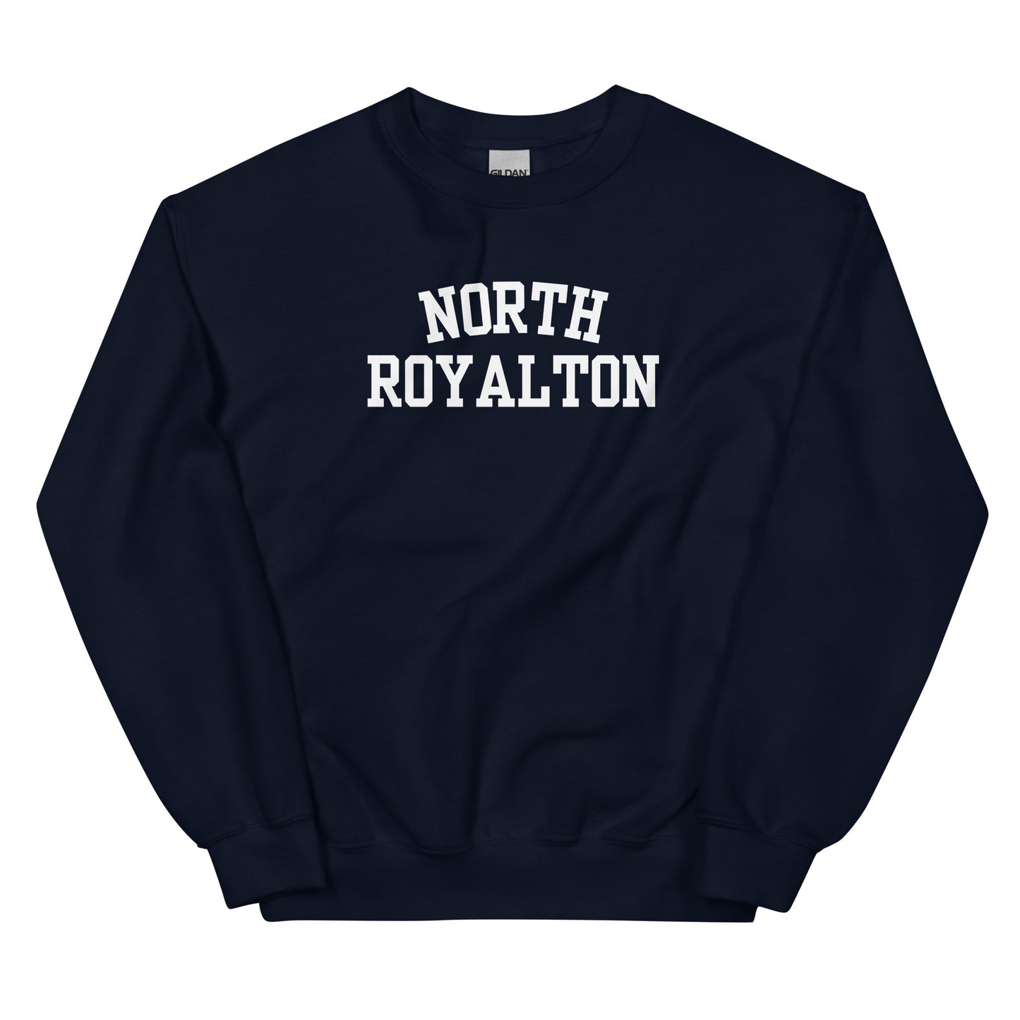 North Royalton Ohio Block Solo Crewneck Unisex Sweatshirt