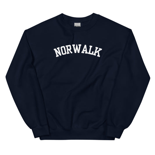 Norwalk Ohio Block Solo Crewneck Unisex Sweatshirt