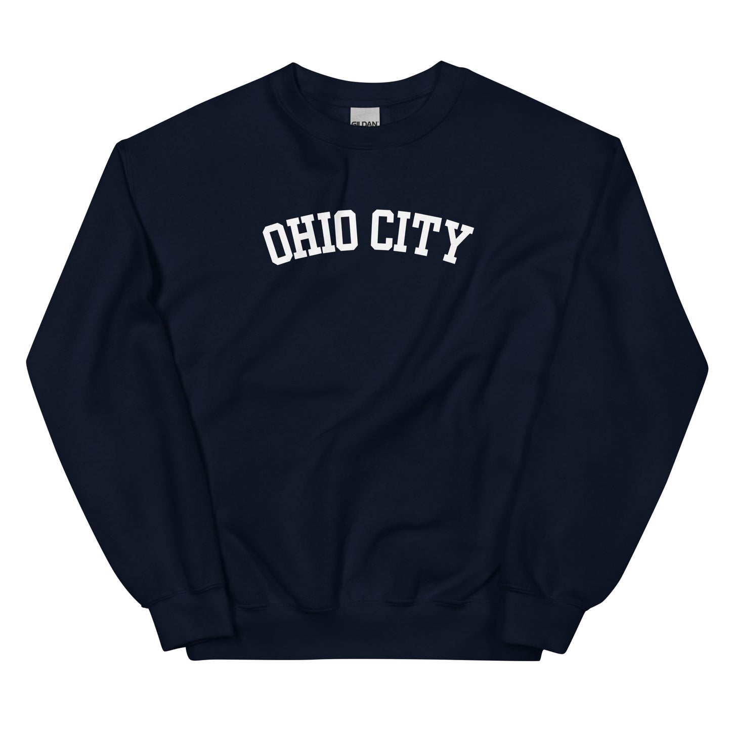 Ohio City Cleveland Block Solo Crewneck Unisex Sweatshirt