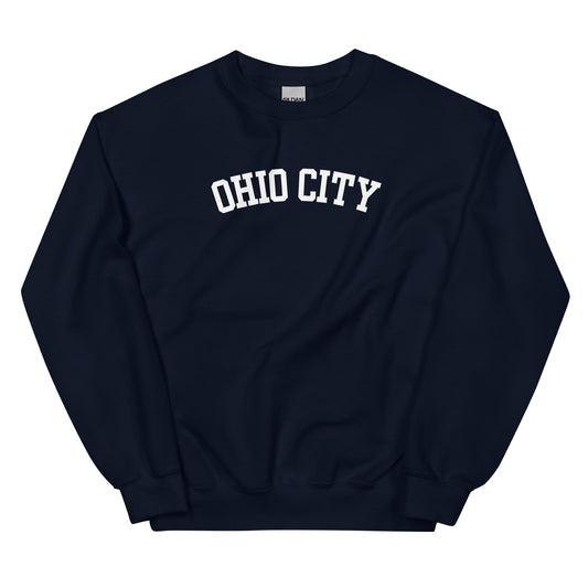 Ohio City Cleveland Block Solo Crewneck Unisex Sweatshirt