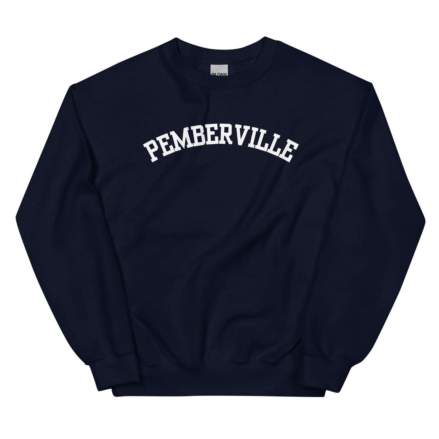 Pemberville Ohio Block Solo Crewneck Unisex Sweatshirt