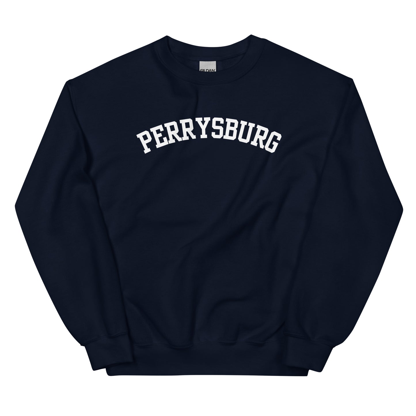 Perrysburg Ohio Block Solo Crewneck Unisex Sweatshirt
