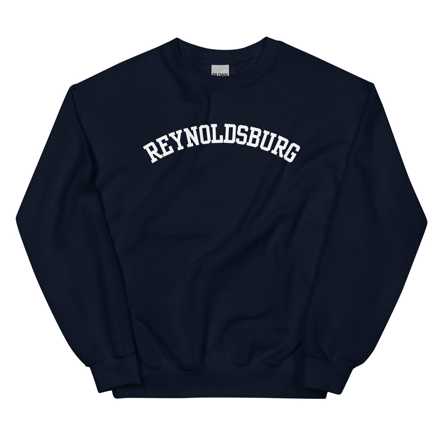 Reynoldsburg Ohio Block Solo Crewneck Unisex Sweatshirt