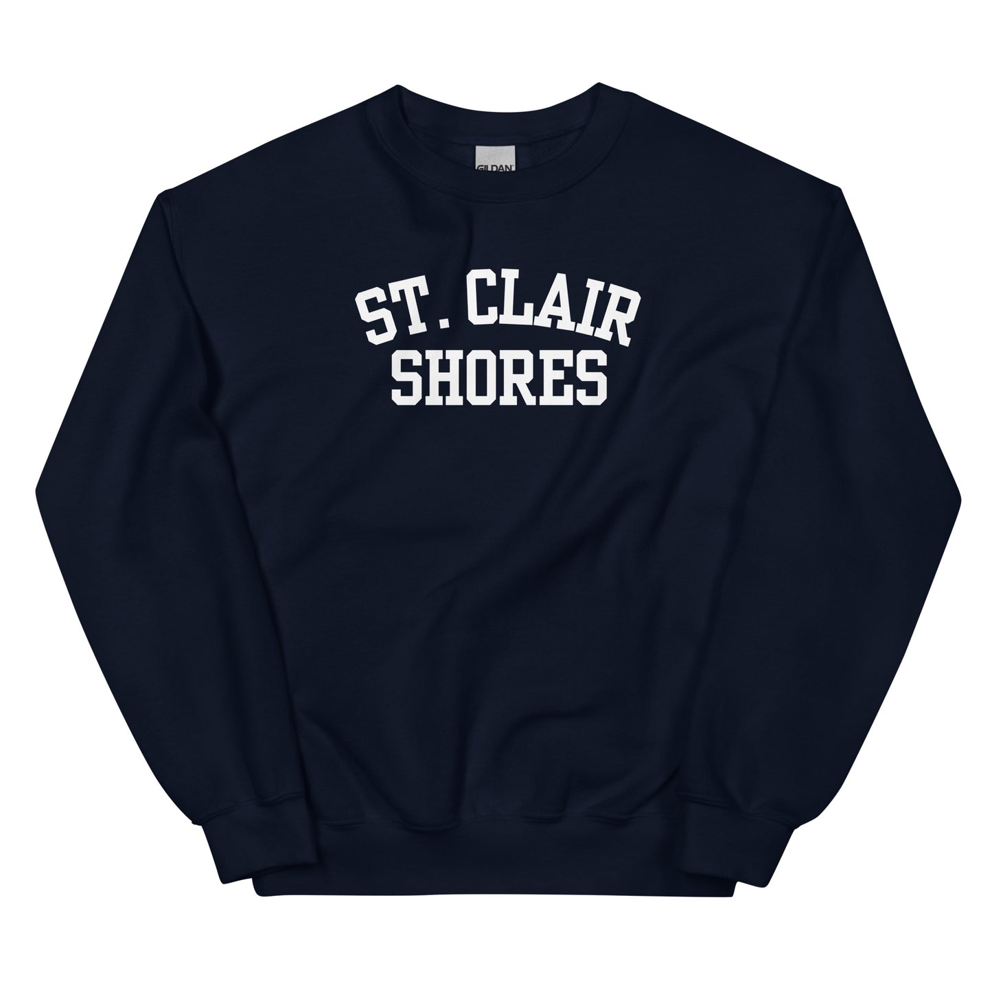 St. Clair Shores Ohio Block Solo Crewneck Unisex Sweatshirt