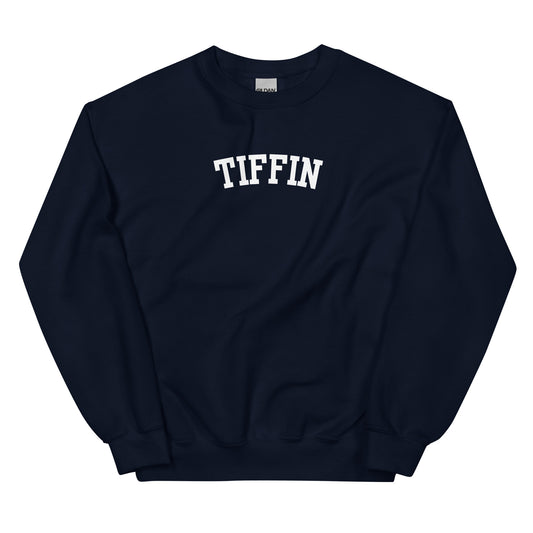 Tiffin Ohio Block Solo Crewneck Unisex Sweatshirt