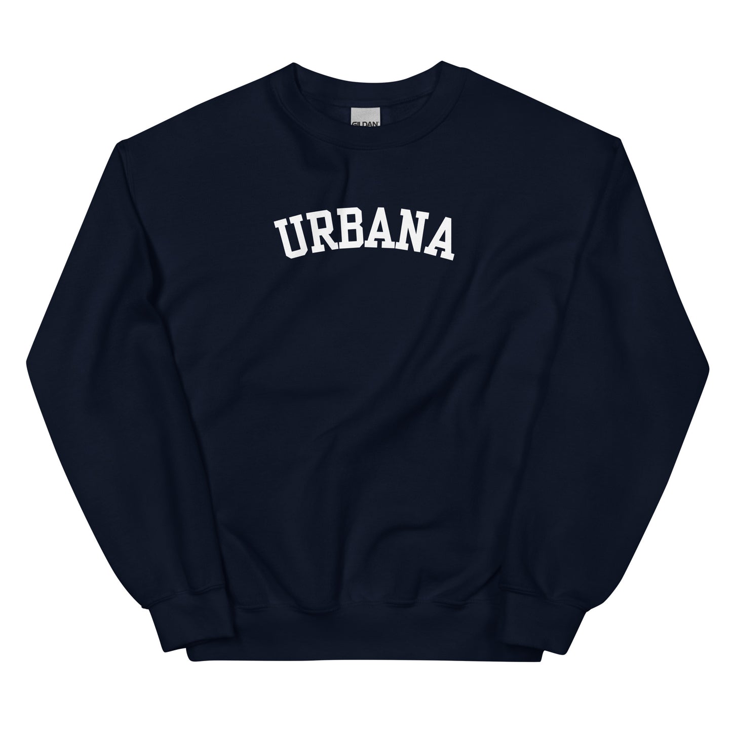 Urbana Ohio Block Solo Crewneck Unisex Sweatshirt