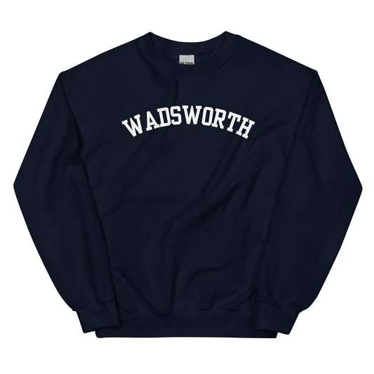 Wadsworth Ohio Block Solo Crewneck Unisex Sweatshirt