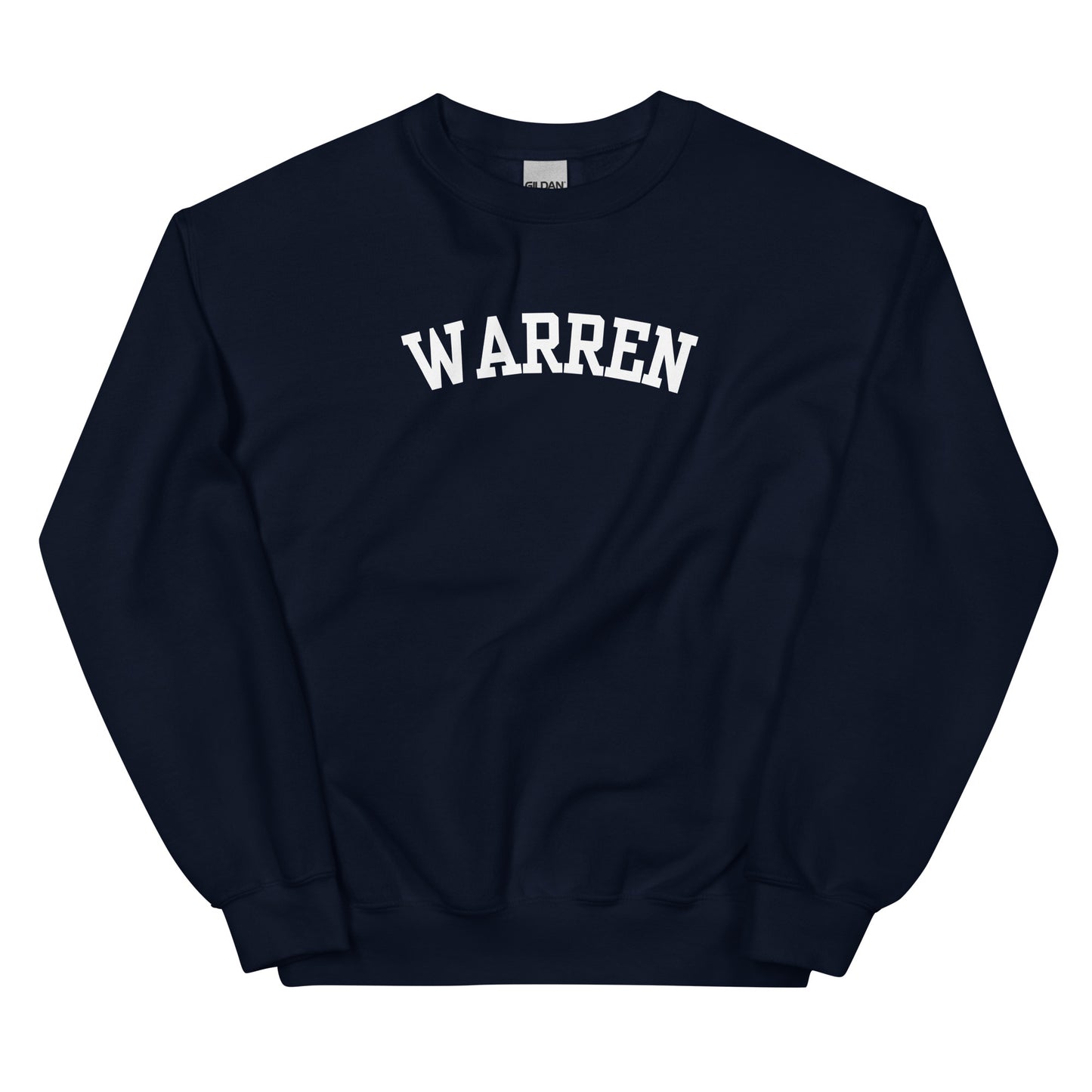 Warren Ohio Block Solo Crewneck Unisex Sweatshirt