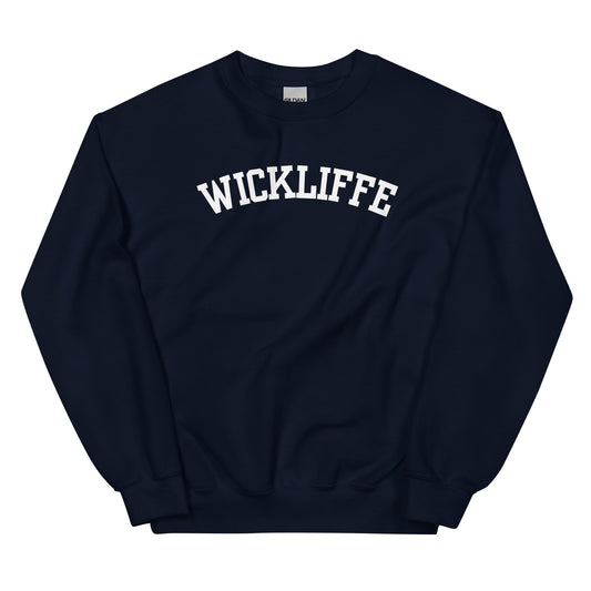 Wickliffe Ohio Block Solo Crewneck Unisex Sweatshirt