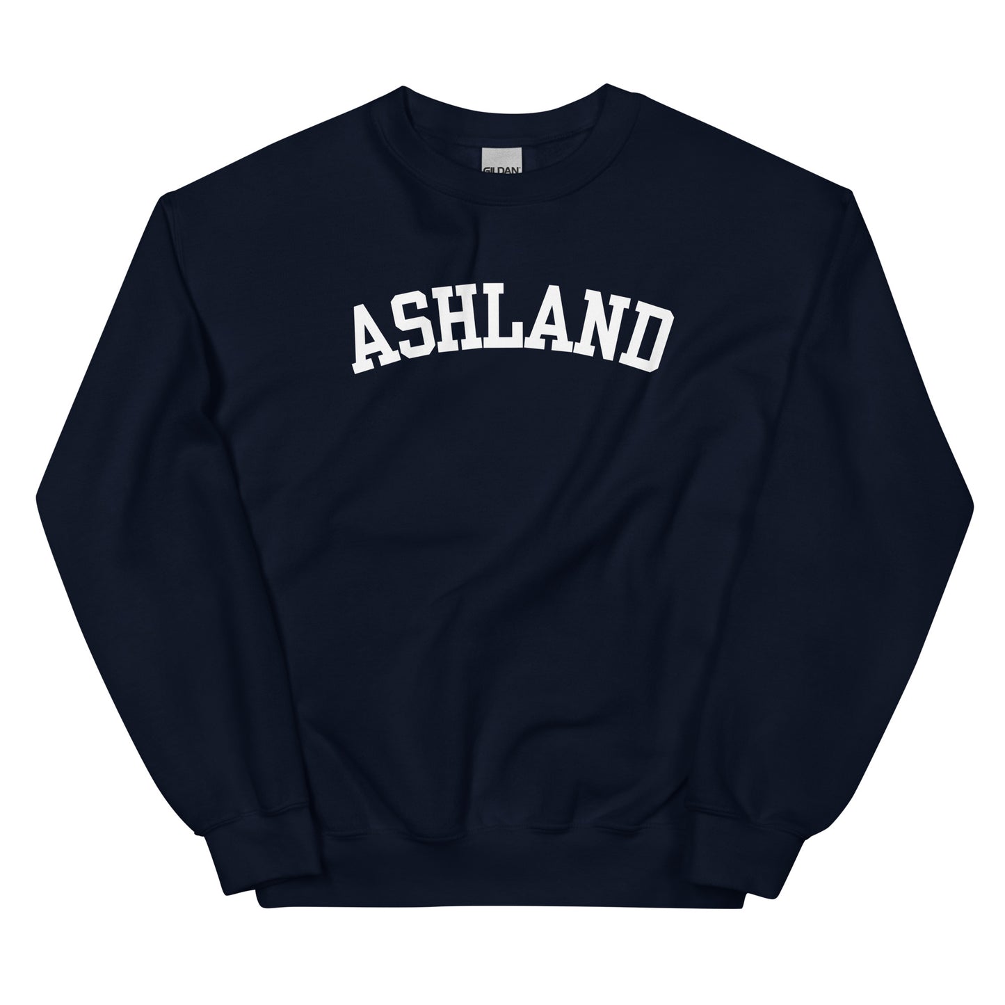 Ashland Ohio Block Solo Crewneck Unisex Sweatshirt