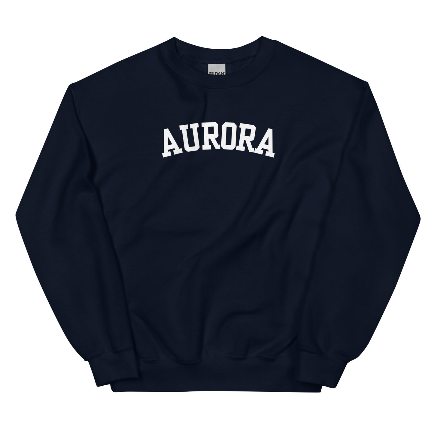 Aurora Ohio Block Solo Crewneck Unisex Sweatshirt