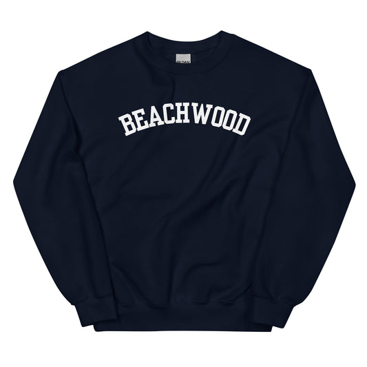 Beachwood Ohio Block Solo Crewneck Unisex Sweatshirt