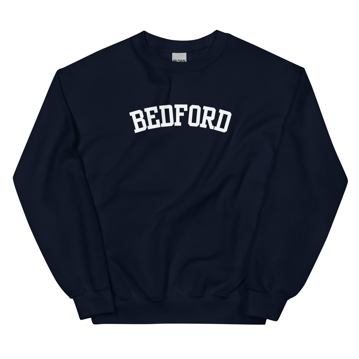 Bedford Ohio Block Solo Crewneck Unisex Sweatshirt
