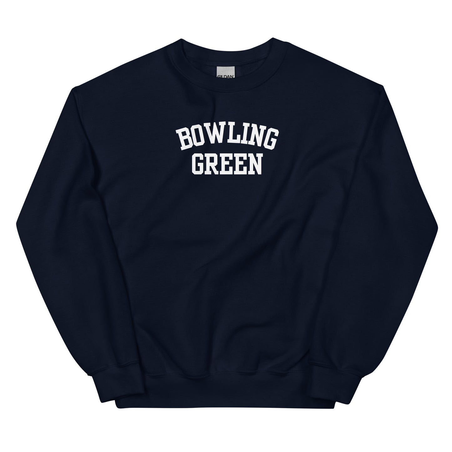Bowling Green Ohio Block Solo Crewneck Unisex Sweatshirt