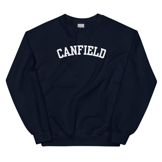 Canfield Ohio Block Solo Crewneck Unisex Sweatshirt