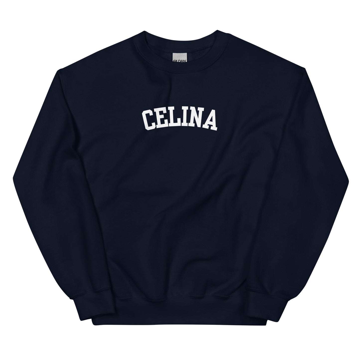 Celina Ohio Block Solo Crewneck Unisex Sweatshirt
