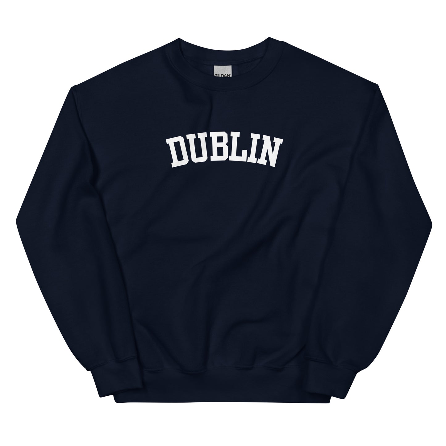 Dublin Ohio Block Solo Crewneck Unisex Sweatshirt