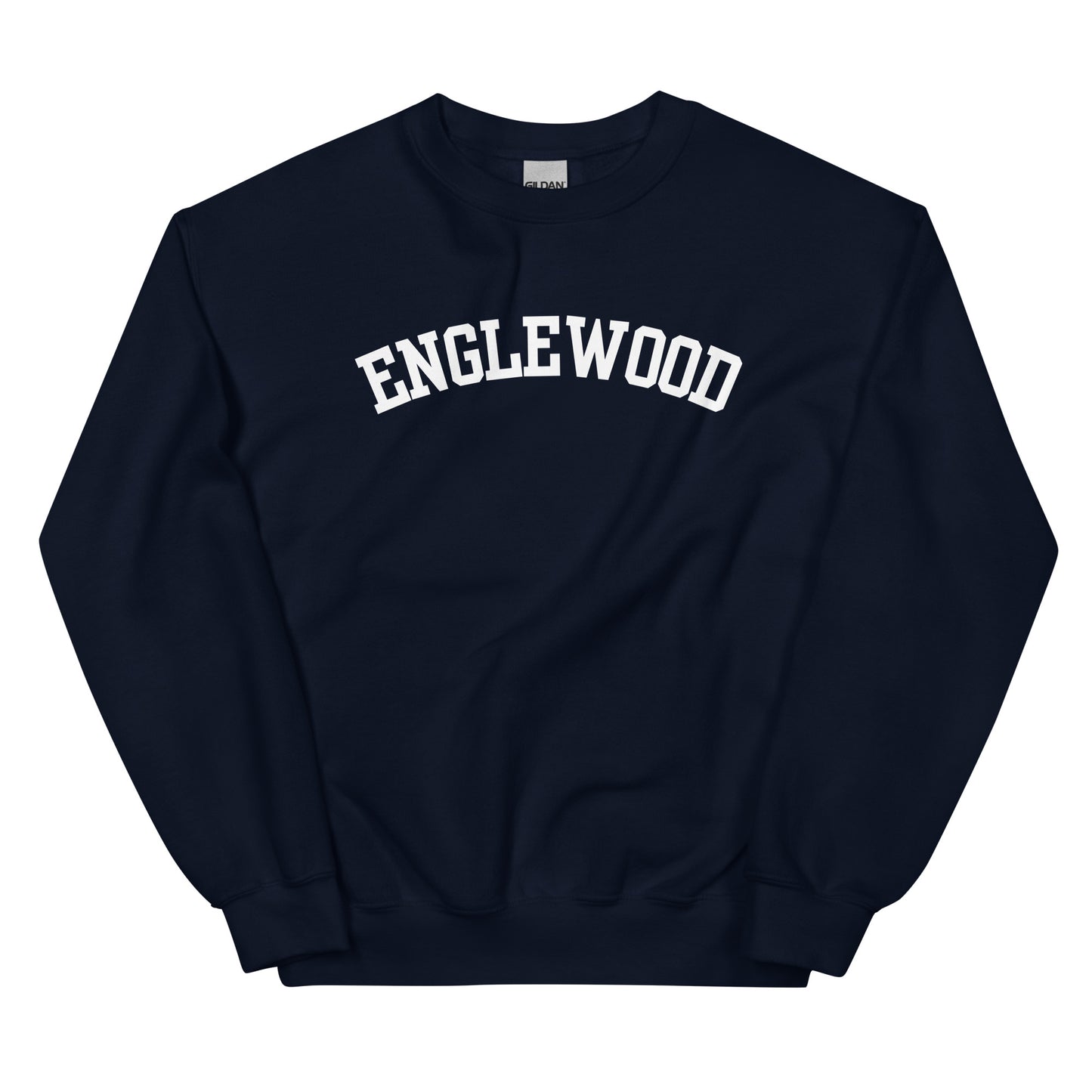 Englewood Ohio Block Solo Crewneck Unisex Sweatshirt