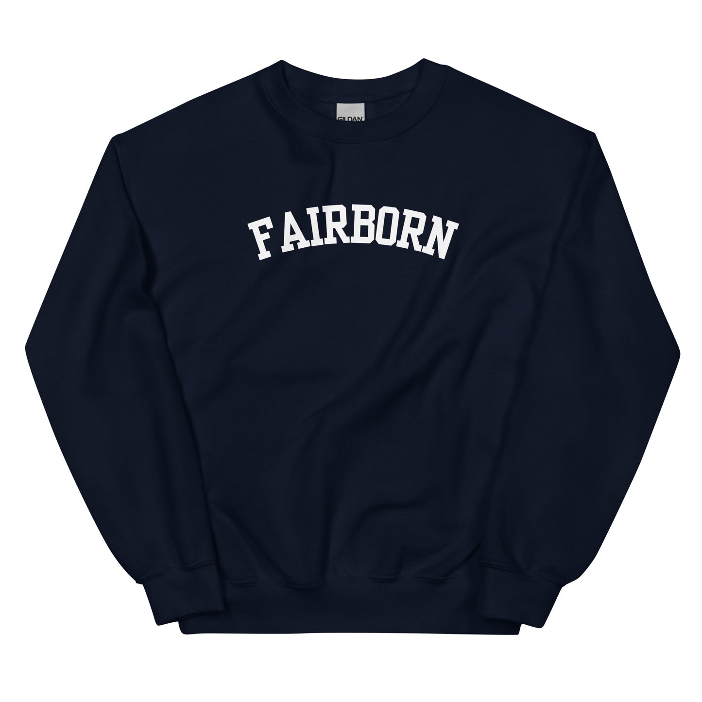 Fairborn Ohio Block Solo Crewneck Unisex Sweatshirt