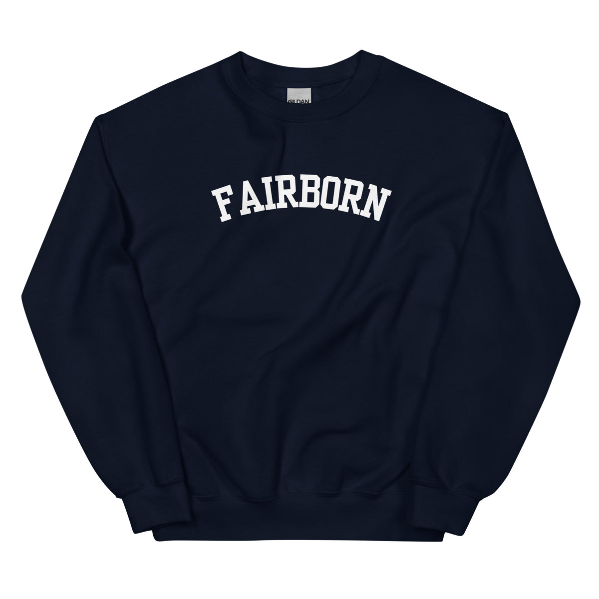 Fairborn Ohio Block Solo Crewneck Unisex Sweatshirt