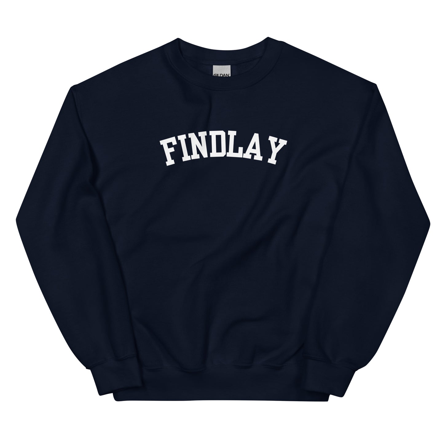 Findlay Ohio Block Solo Crewneck Unisex Sweatshirt