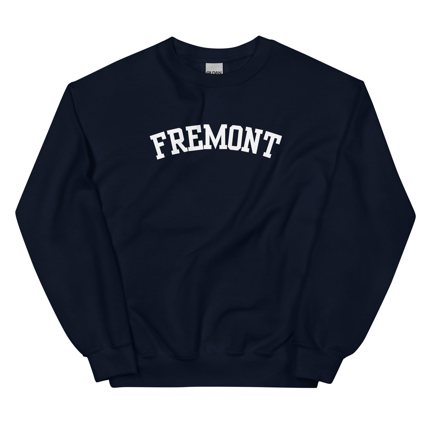 Fremont Ohio Block Solo Crewneck Unisex Sweatshirt