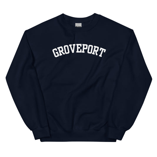 Groveport Ohio Block Solo Crewneck Unisex Sweatshirt