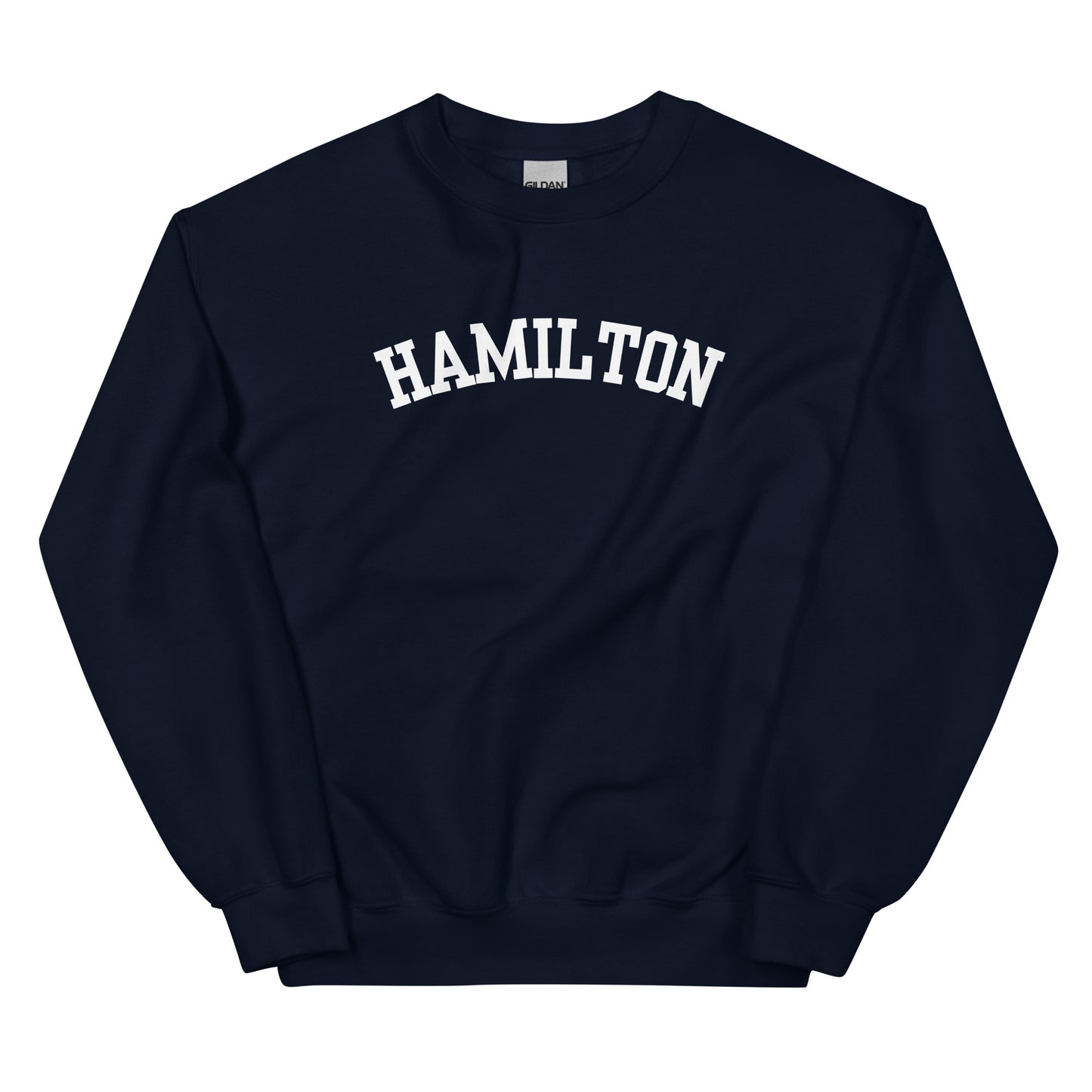 Hamilton Ohio Block Solo Crewneck Unisex Sweatshirt