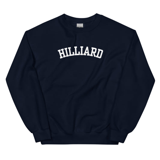 Hilliard Ohio Block Solo Crewneck Unisex Sweatshirt