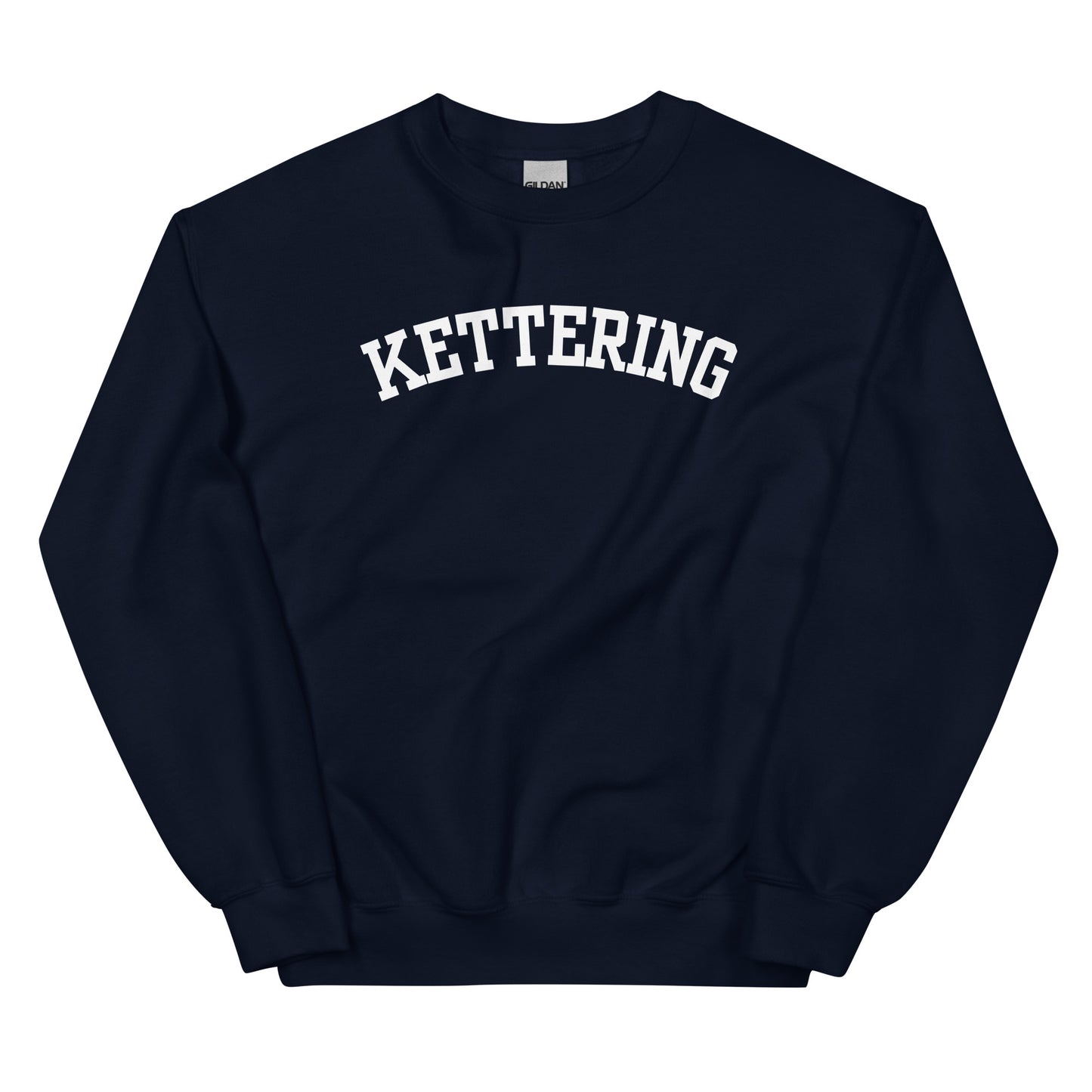 Kettering Ohio Block Solo Crewneck Unisex Sweatshirt