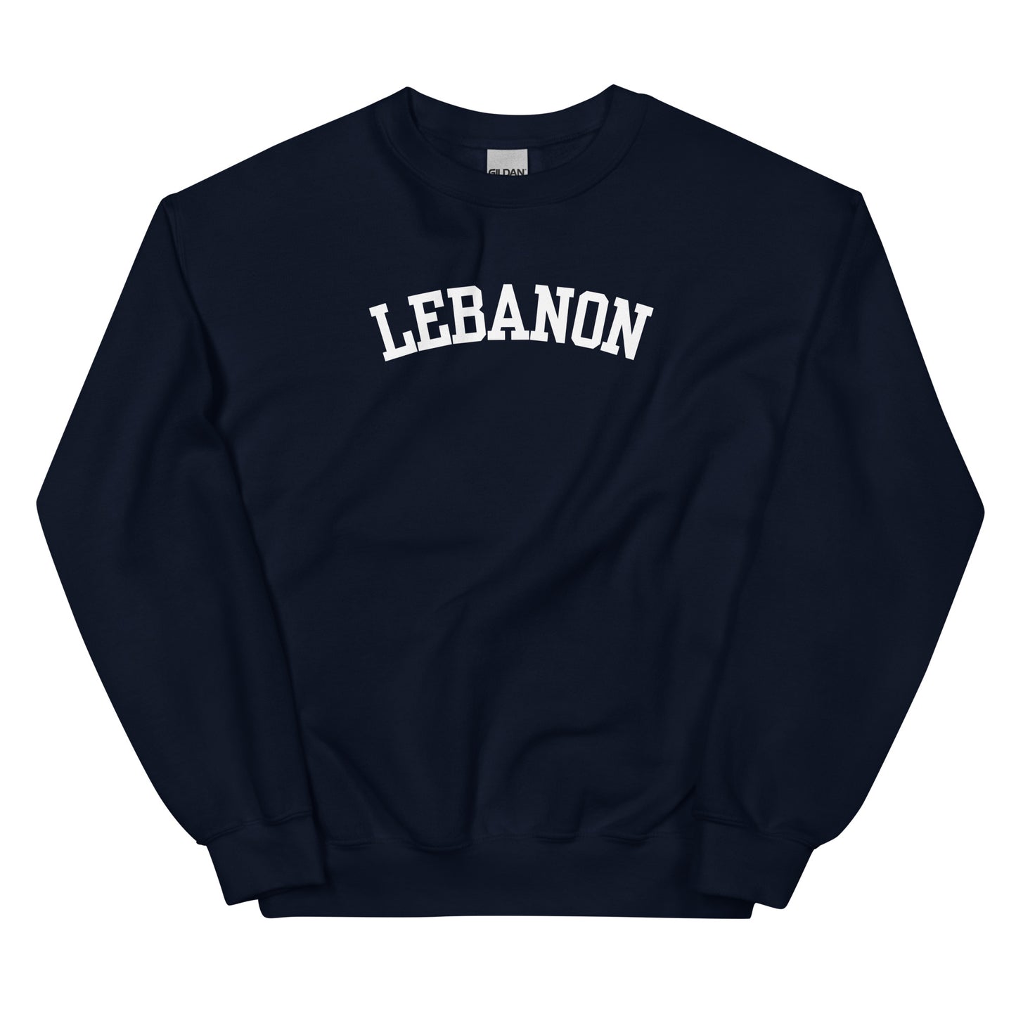 Lebanon Ohio Block Solo Crewneck Unisex Sweatshirt