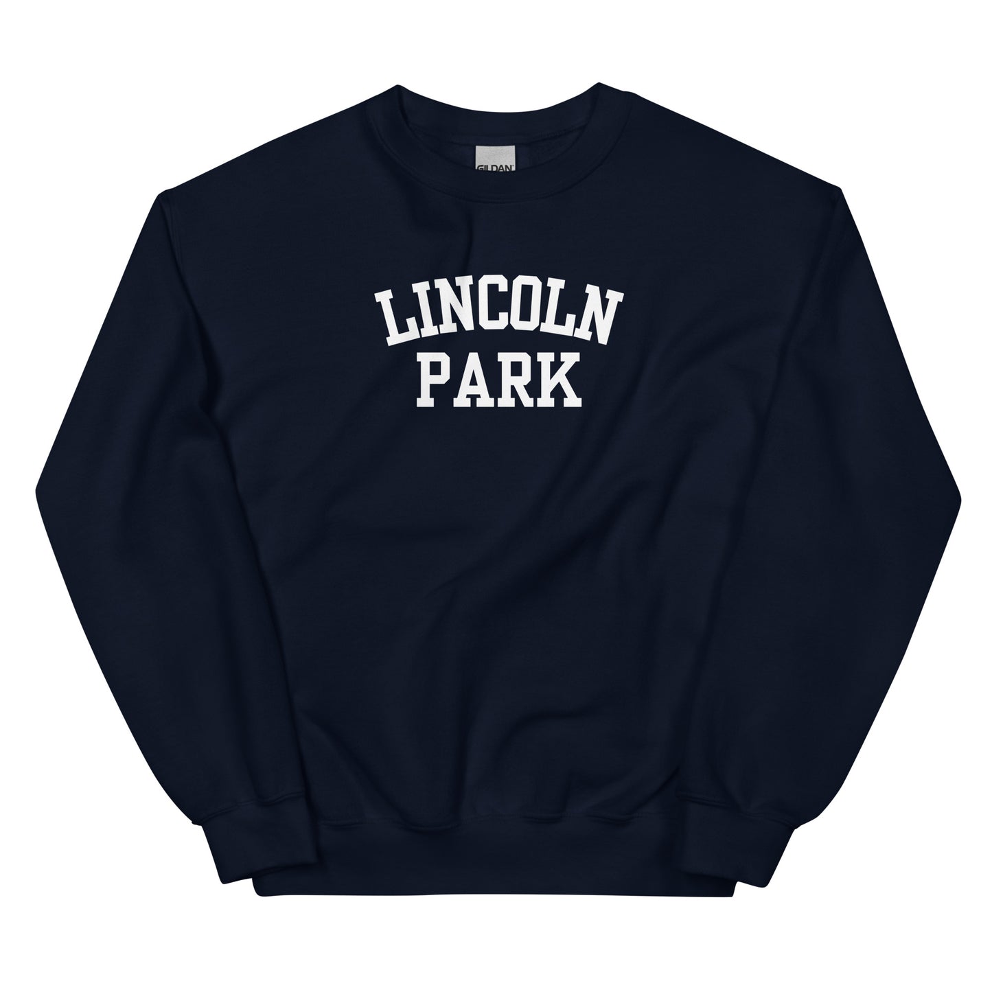 Lincoln Park Michigan Block Solo Crewneck Unisex Sweatshirt