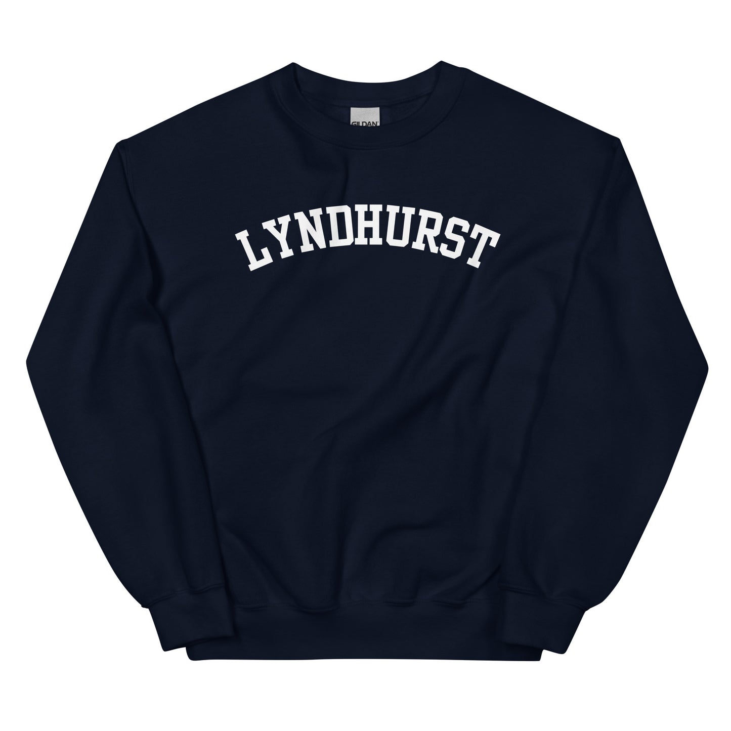 Lyndhurst Ohio Block Solo Crewneck Unisex Sweatshirt