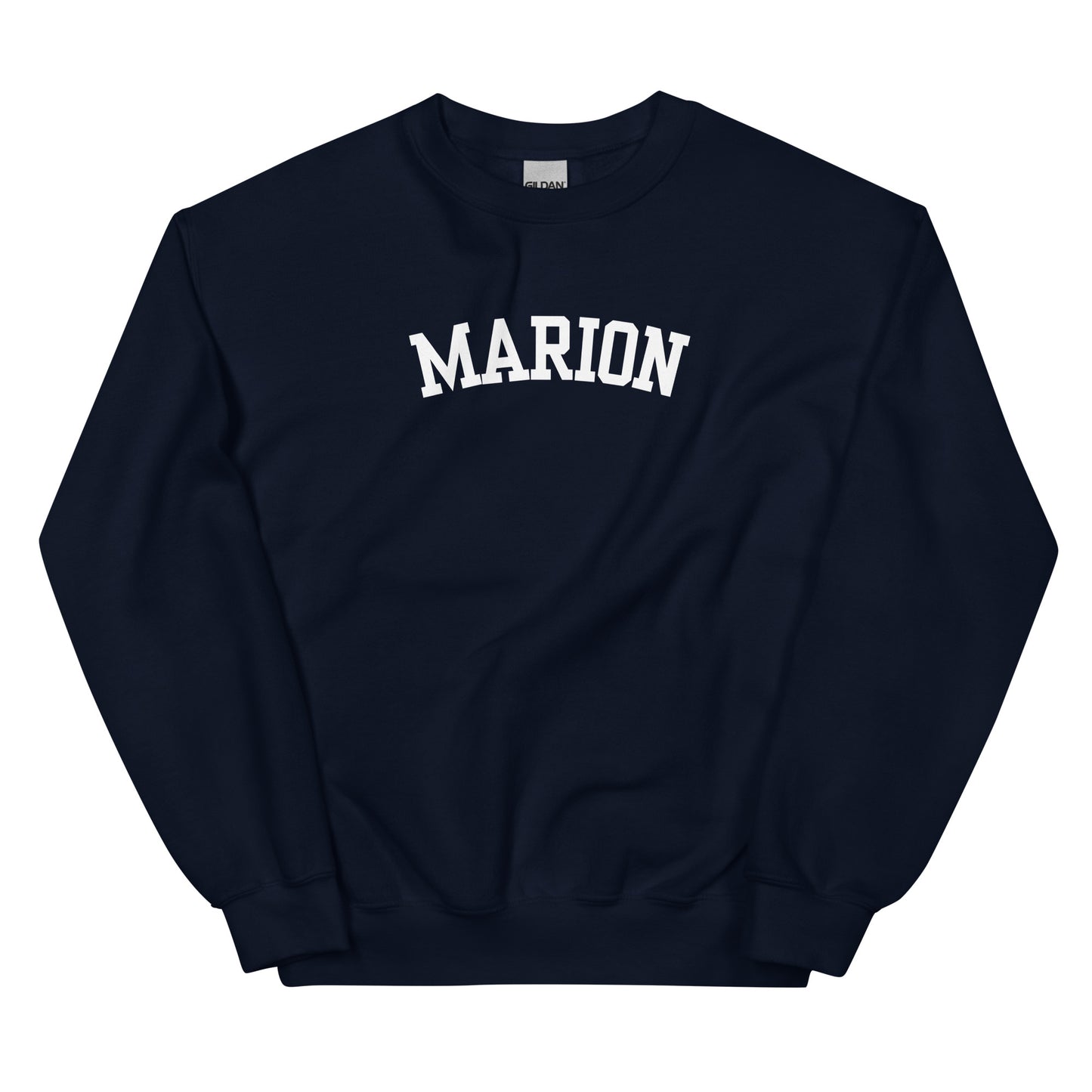 Marion Ohio Block Solo Crewneck Unisex Sweatshirt