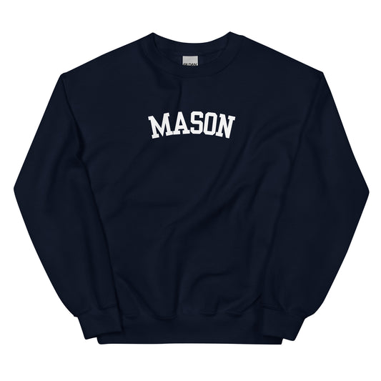 Mason Ohio Block Solo Crewneck Unisex Sweatshirt