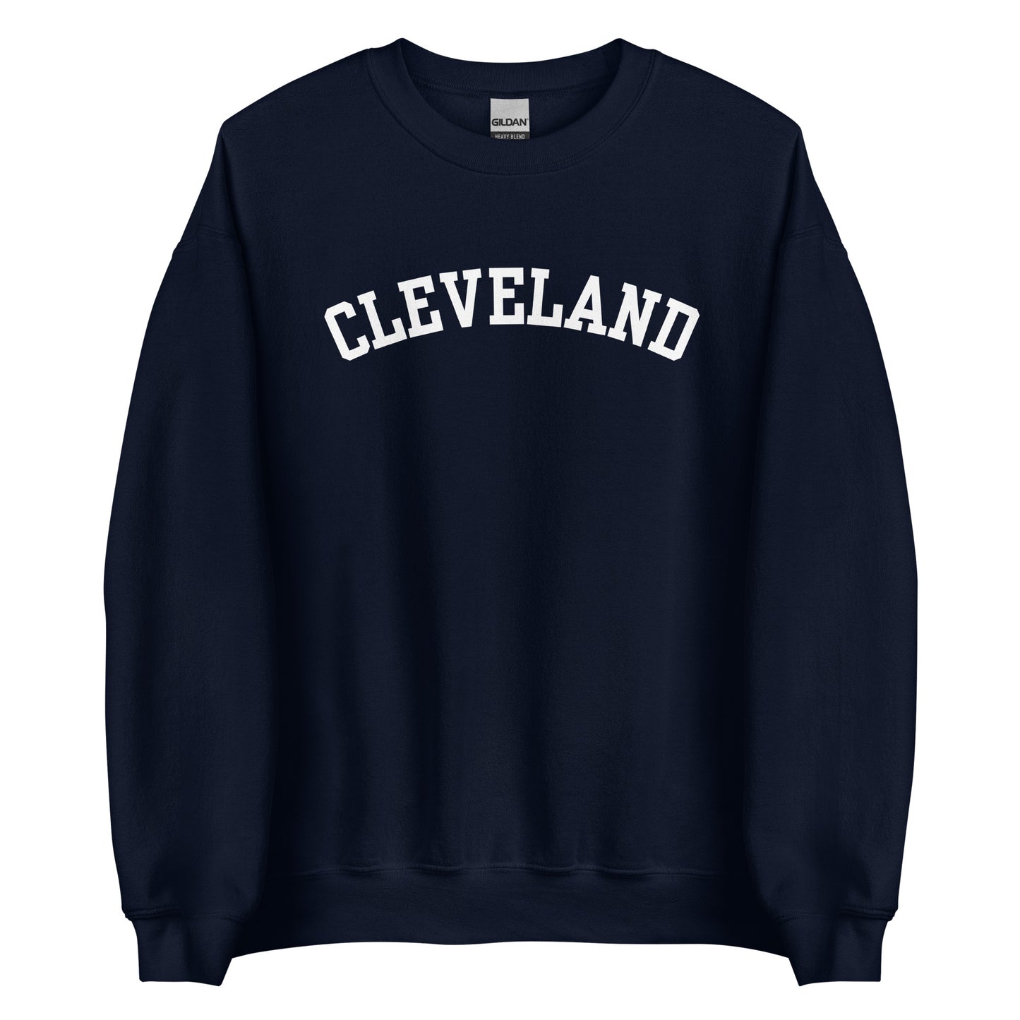 Cleveland Ohio Solo Block Crewneck Unisex Sweatshirt