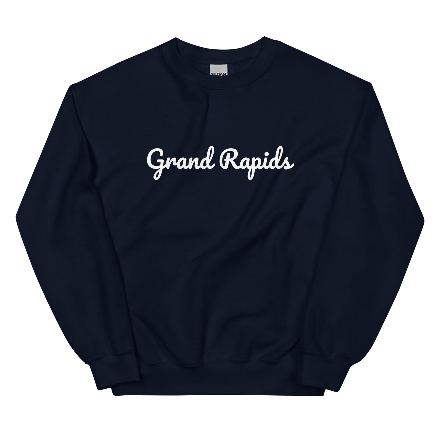 Grand Rapids, Michigan Solo Script Unisex Sweatshirt