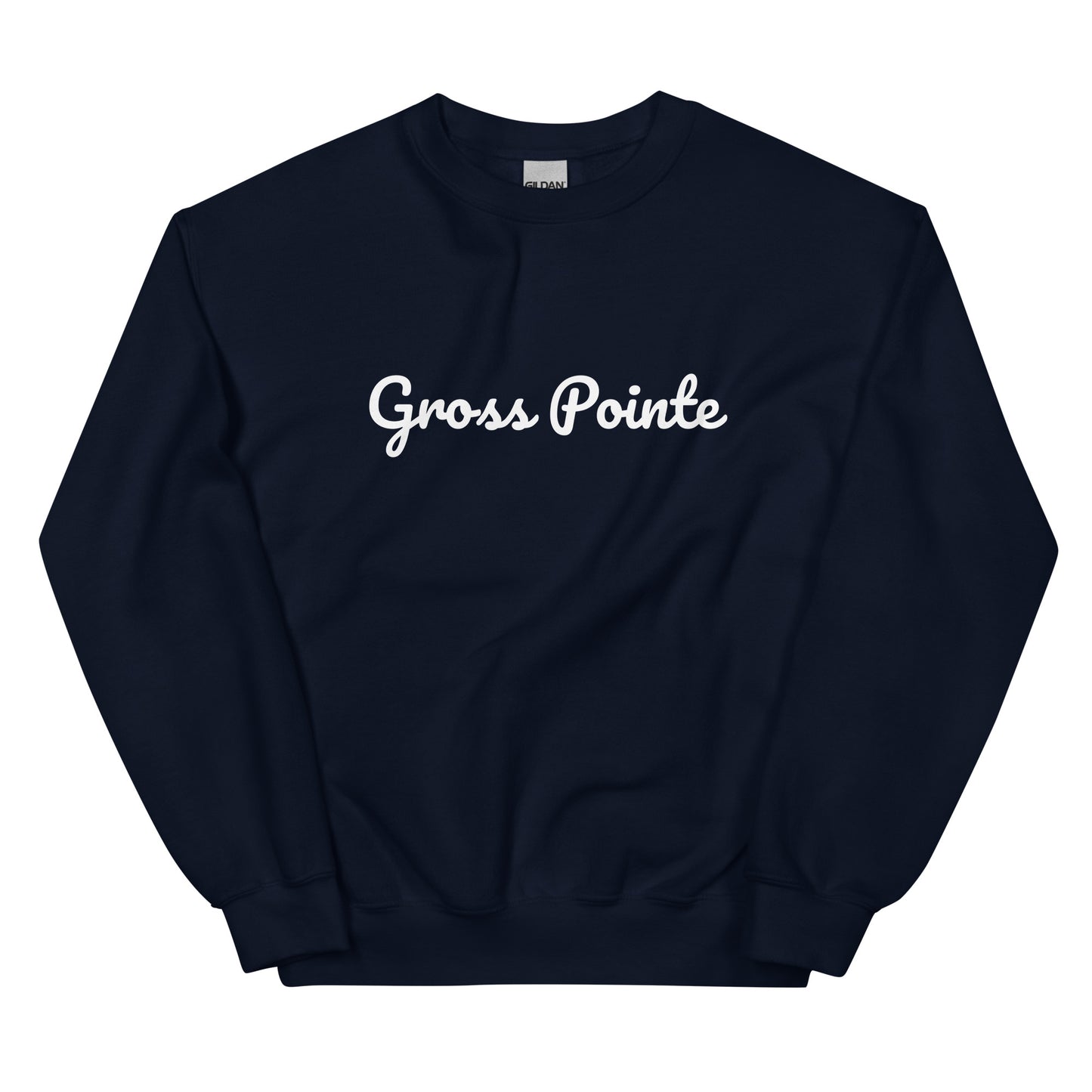 Gross Pointe, Michigan Solo Script Unisex Sweatshirt