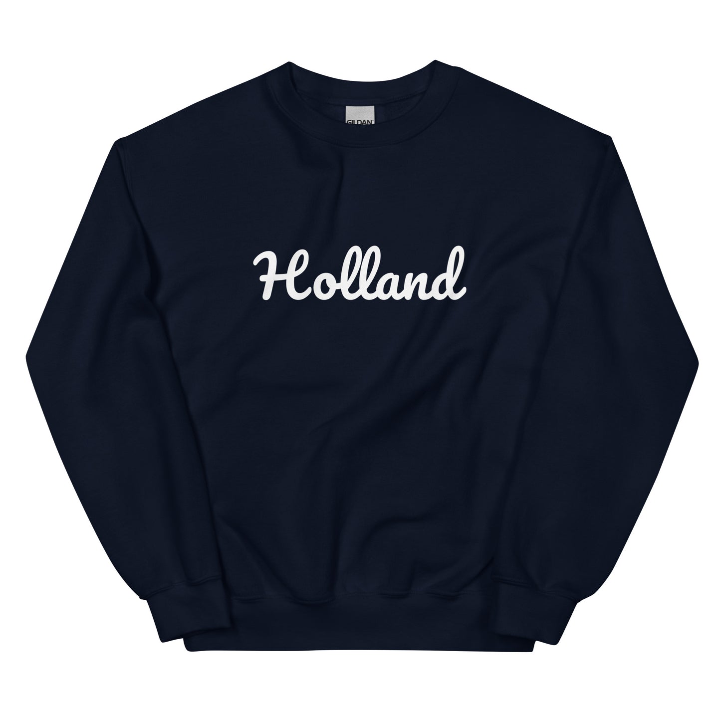 Holland, Michigan Solo Script Unisex Sweatshirt