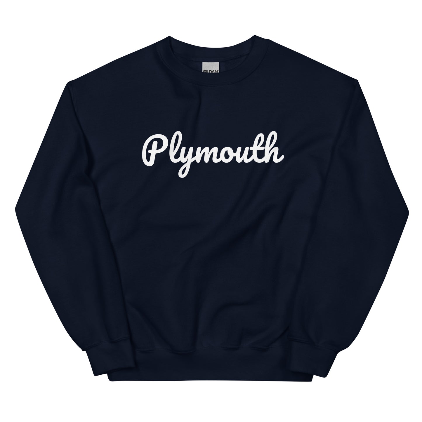 Plymouth, Michigan Solo Script Unisex Sweatshirt