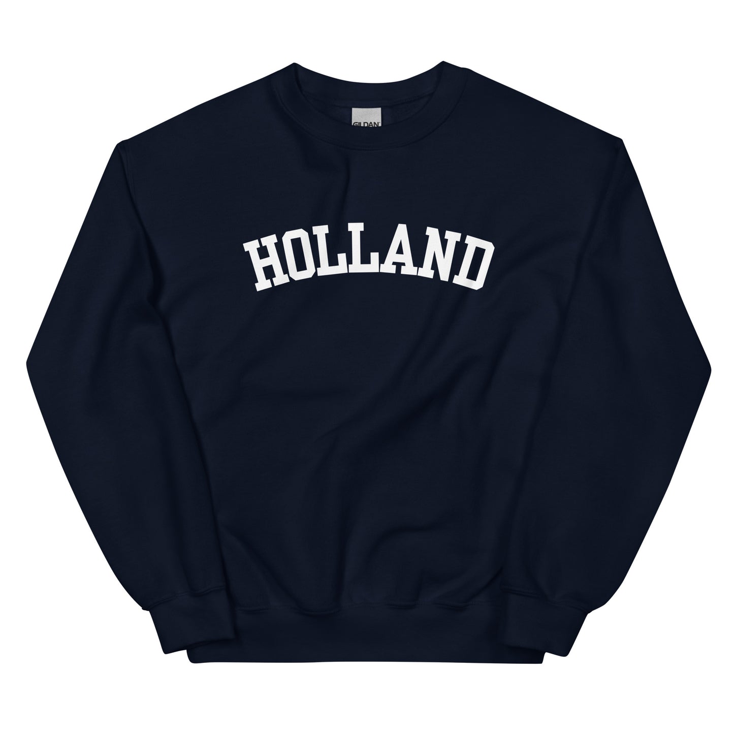 Holland, Michigan Solo Block Crewneck Unisex Sweatshirt