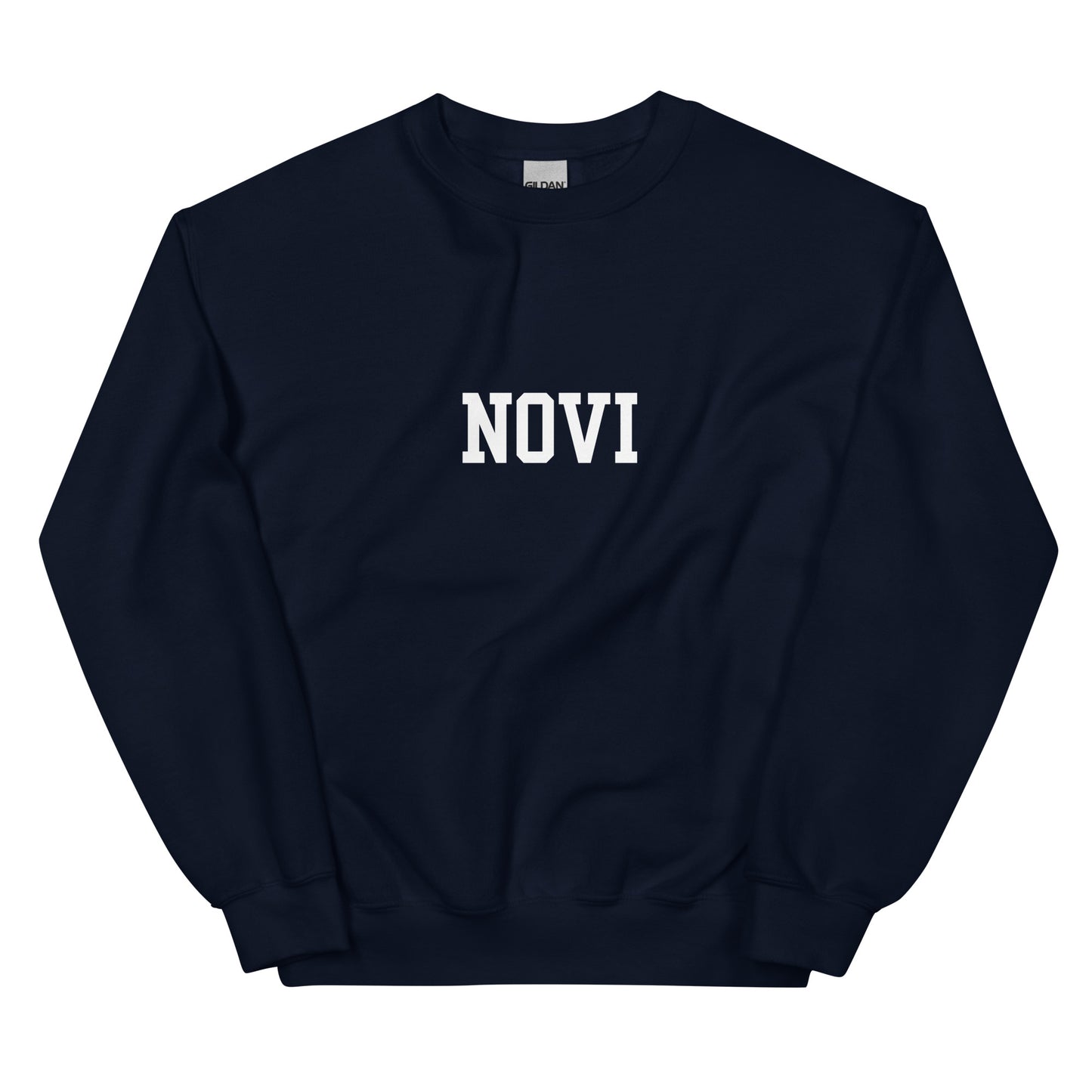 Novi, Michigan Block Solo Unisex Sweatshirt