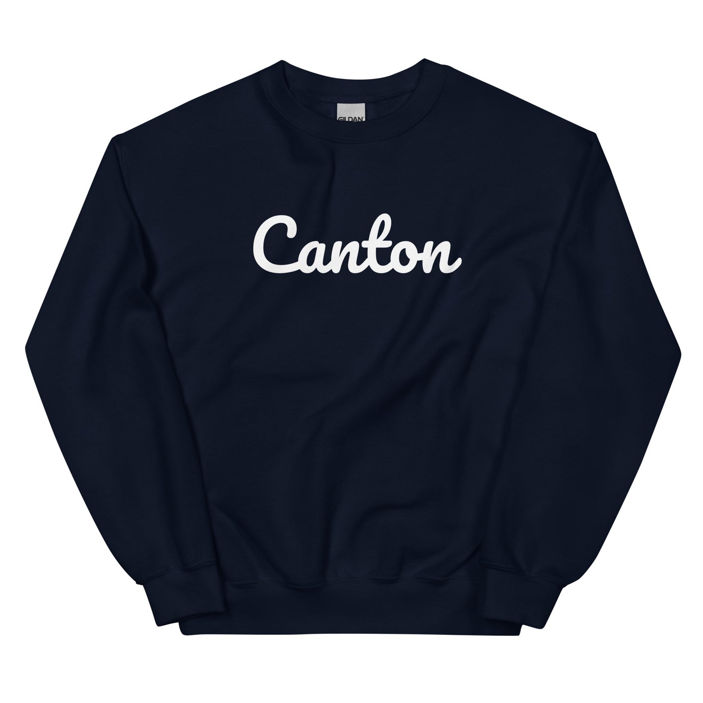 Canton, Michigan Solo Script Unisex Sweatshirt
